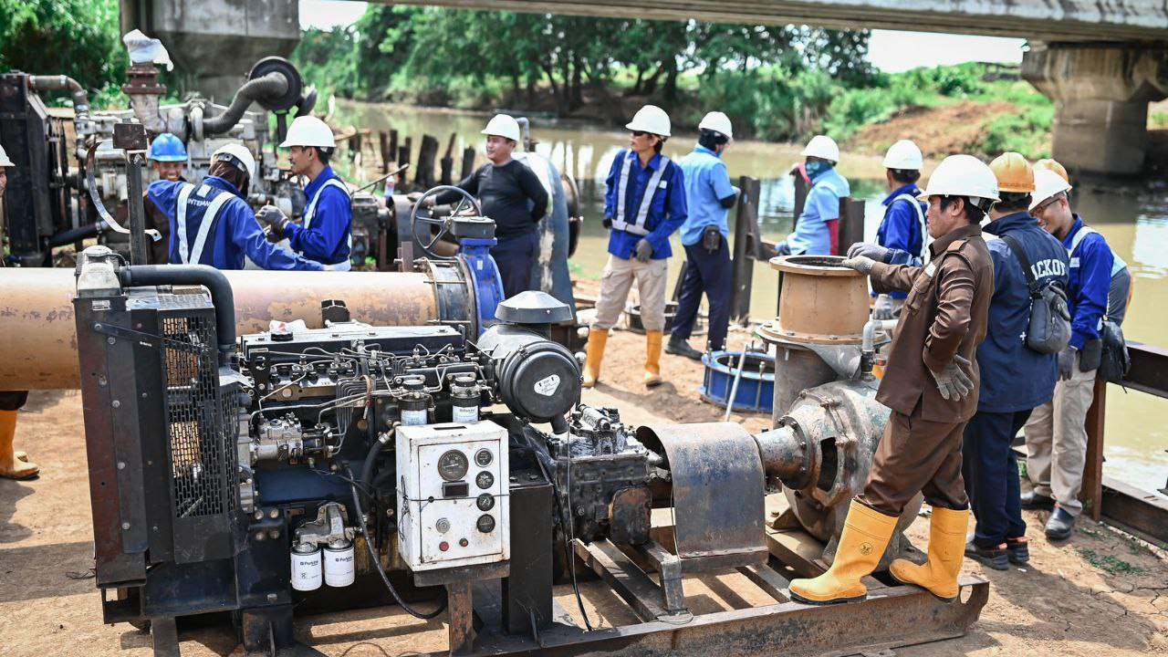 Antisipasi Kemarau Ekstrim, PDAM Makassar Turunkan Pompa Air Baku di Moncongloe