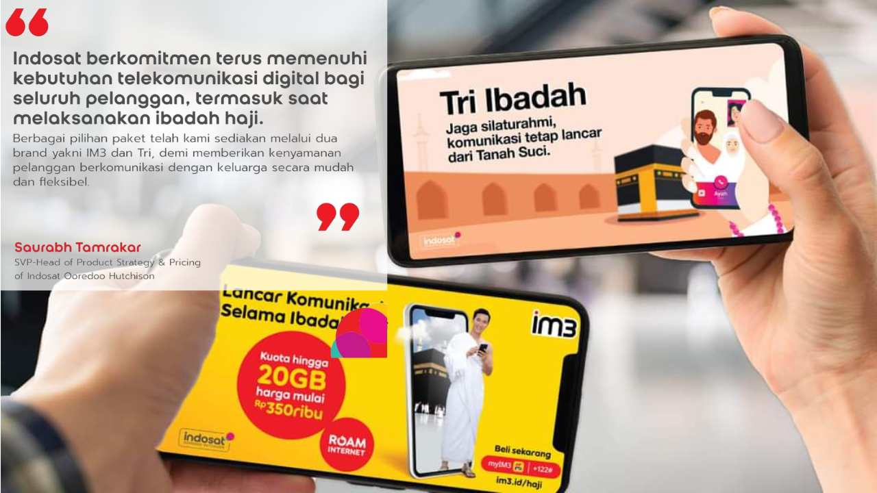 Indosat Luncurkan Paket Internet Dukung Ibadah Haji