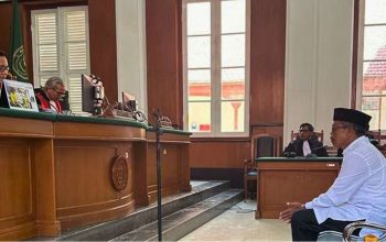Majelis Hakim Tipikor PN Makassar Tolak Nota Keberatan Gazali Machmud