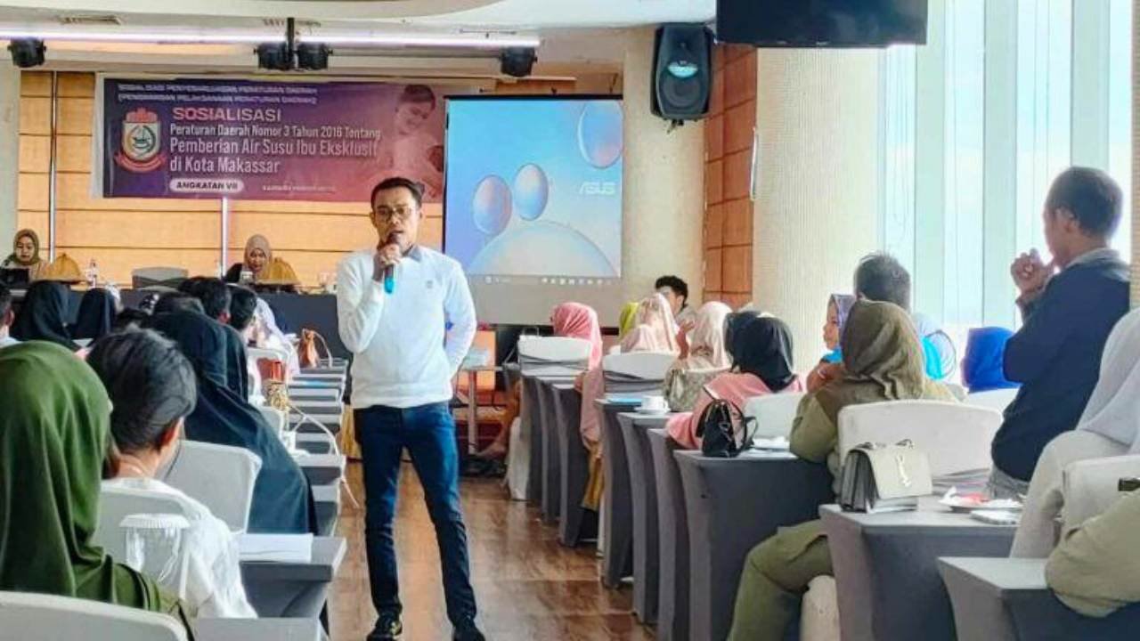 Sosialisasi Perda, Sahruddin Said Tekankan Pentingnya ASI untuk Bayi