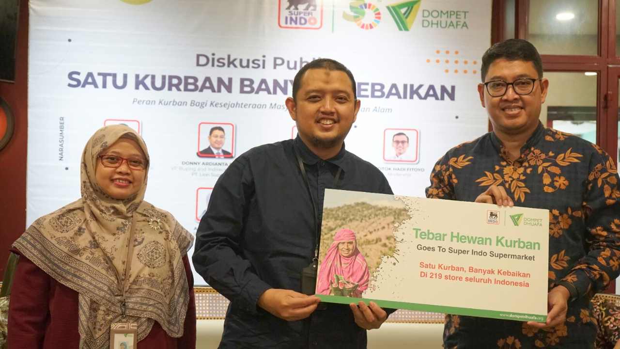 Dompet Dhuafa-Super Indo, Gencarkan Pemerataan Kesejahteraan & Kelestarian Alam, Melalui Program Tebar Hewan Kurban 1444H 2 Dompet Dhuafa