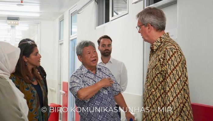 Duta Besar Uni Eropa untuk Indonesia Tinjau Pengembangan Program KFW RS Unhas