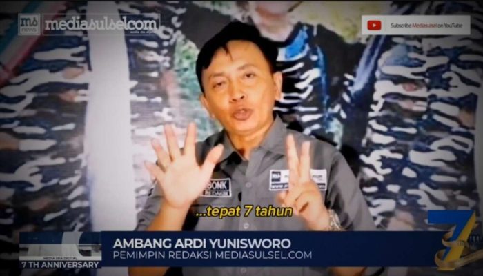 Pemred Mediasulsel.com: Menyajikan berita yang benar sesuai fakta jadi penyemangat kami
