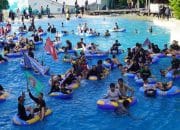 Jelang Libur Sekolah, Bugis Waterpark Adventure Terus Dipadati Pengunjung