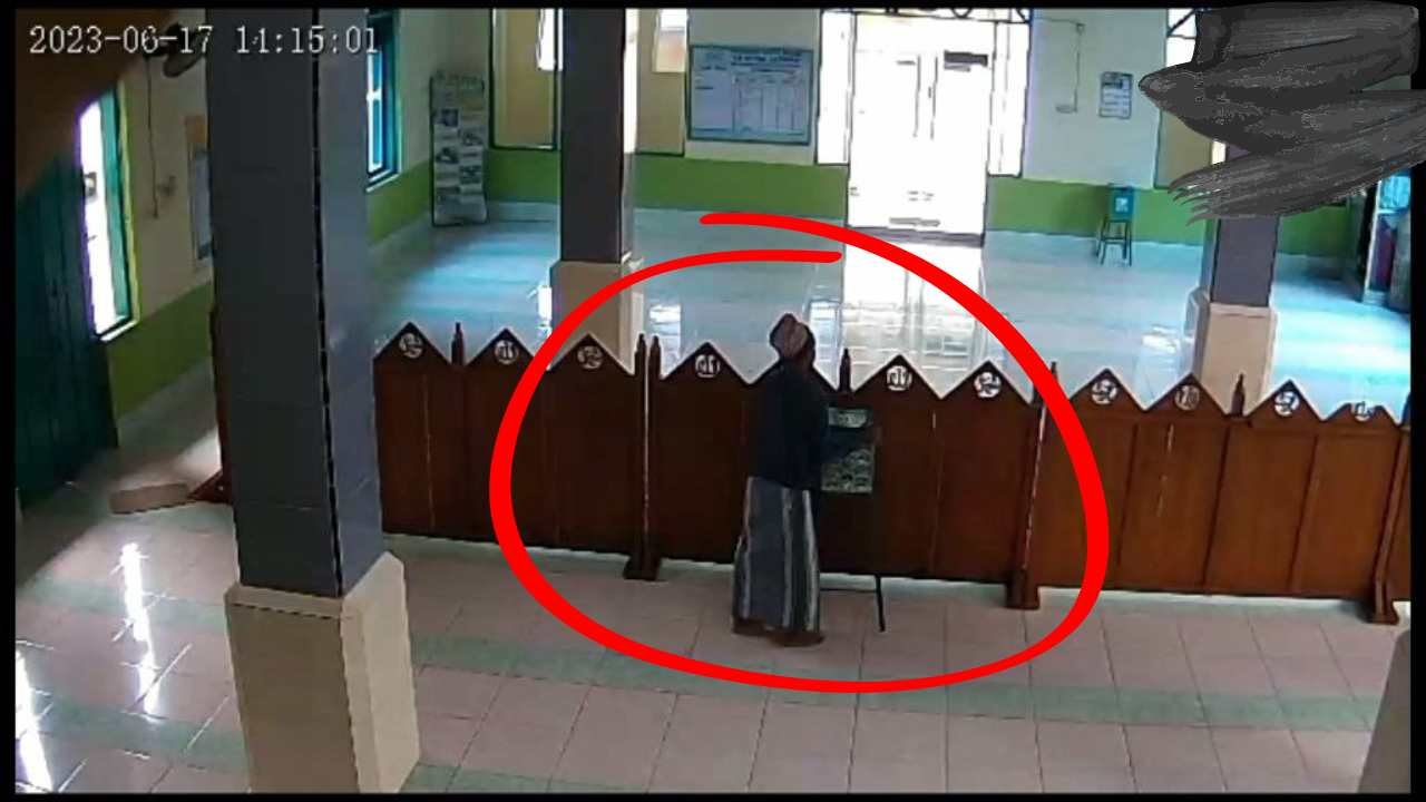 Terekam CCTV, Residivis Pencuri Kotak Amal Kembali Ditangkap