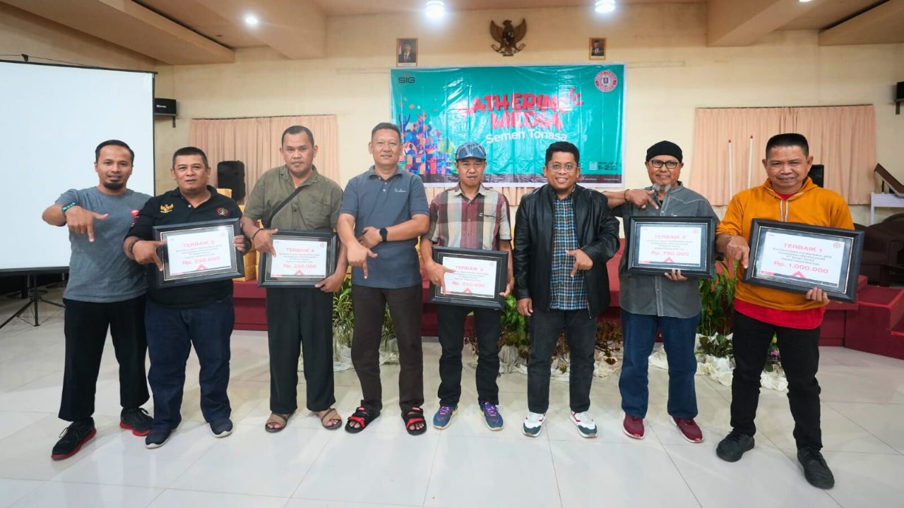 Lima Jurnalis Pangkep Dapat Hadiah Dari PT Semen Tonasa