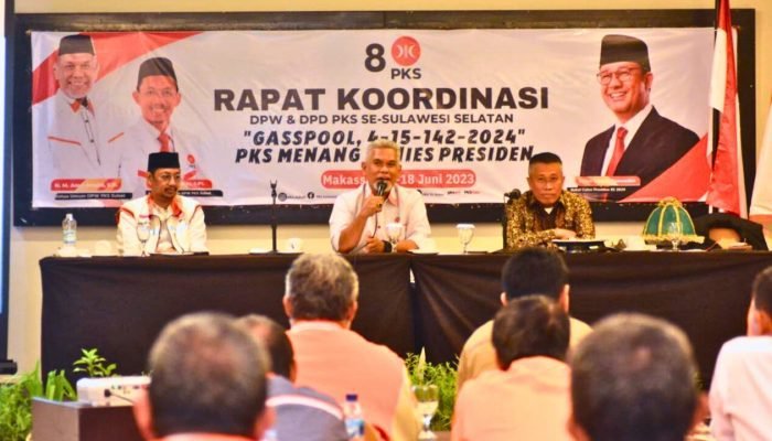 Annar Sampetoding Beri Pengarahan di Rakor PKS se-Sulsel