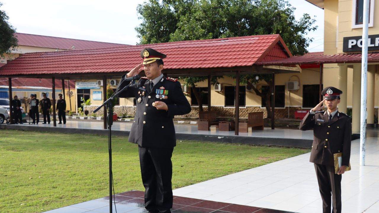 Pimpin Upacara Hari Lahir Pancasila, Begini Pesan Kapolres Jeneponto