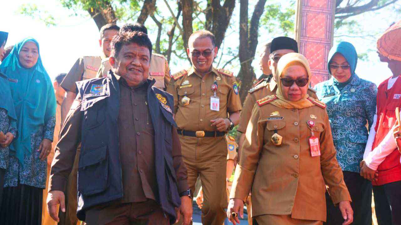 Ketua Tim Penilai Lomba Desa/Kelurahan se-Sulsel Berkunjung Kel Bontonompo, Gowa