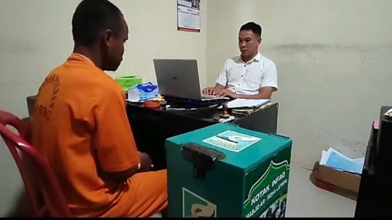 Terekam CCTV, Residivis Pencuri Kotak Amal Kembali Ditangkap