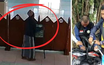 Terekam CCTV, Residivis Pencuri Kotak Amal Kembali Ditangkap 6 Terekam CCTV, Residivis Pencuri Kotak Amal Kembali Ditangkap