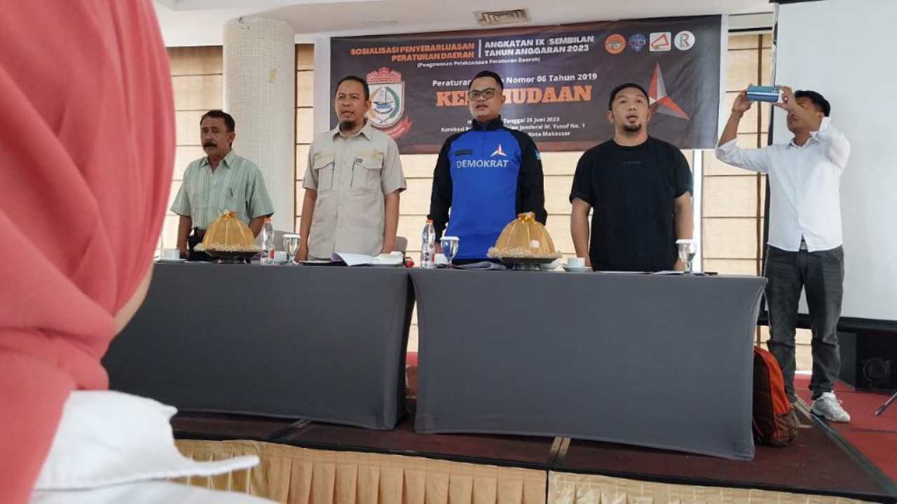 Legislator Ray Suryadi Arsyad Dorong Pemuda Makassar Lebih Kreatif Inovatif