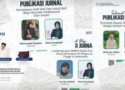 Mahasiswa Semester II Akuntansi UNUSIA Terbitan Jurnal Penelitian