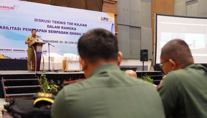 Pj Sekda Andi Darmawan Buka Diskusi Teknis Tim Kajian Penetapan Sempadan Danau Tempe