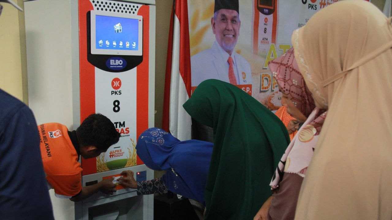 Cegah Kelaparan, PKS Sulsel Luncurkan ATM