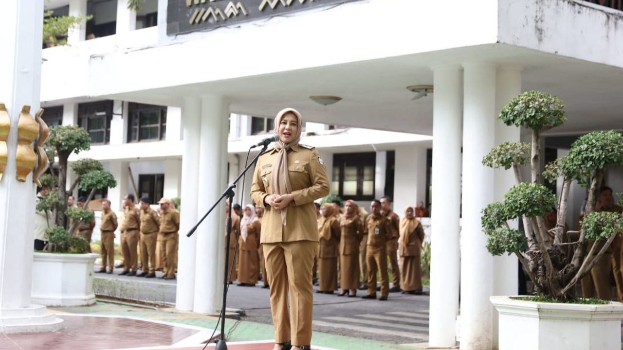 Pimpin Apel Pagi, Fatmawati Rusdi Tekankan OPD Tingkatkan Komunikasi Internal