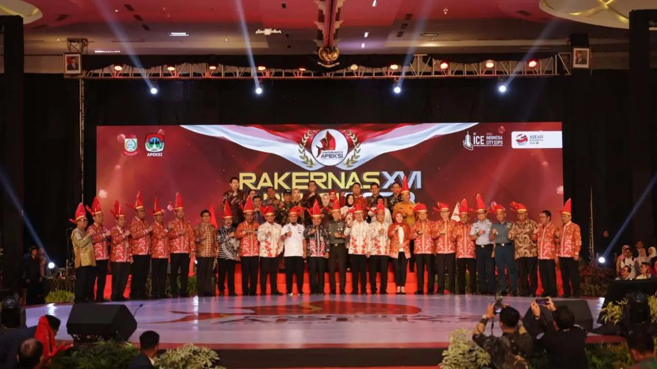 Rakernas APEKSI XVI Tahun 2023 di Makassar Resmi Dibuka
