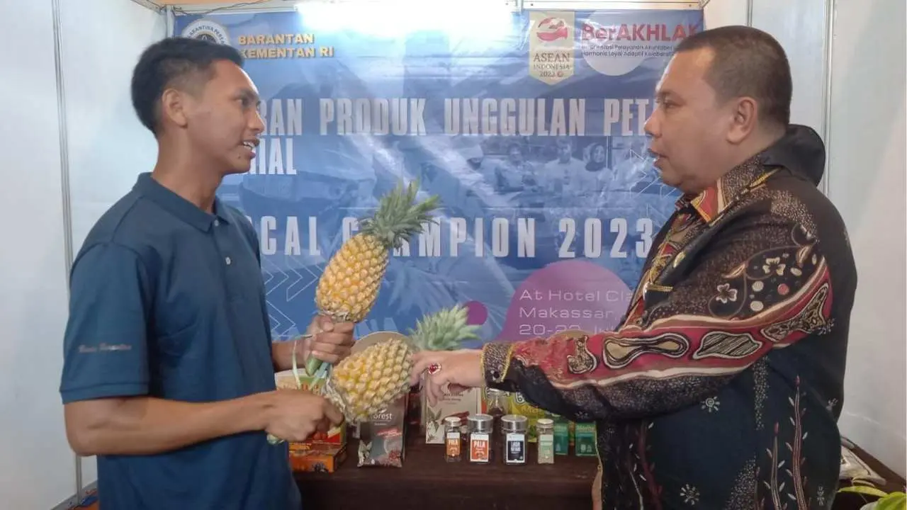 Barantan Siap Dampingi Petani Nanas Asal Sulsel Masuk Pasar Ekspor
