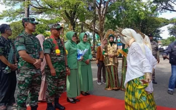 Kodim Pangkep Gelar Tradisi Lepas Sambut Dandim Baru