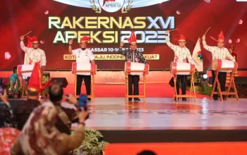 Rakernas APEKSI XVI Tahun 2023 di Makassar Resmi Dibuka