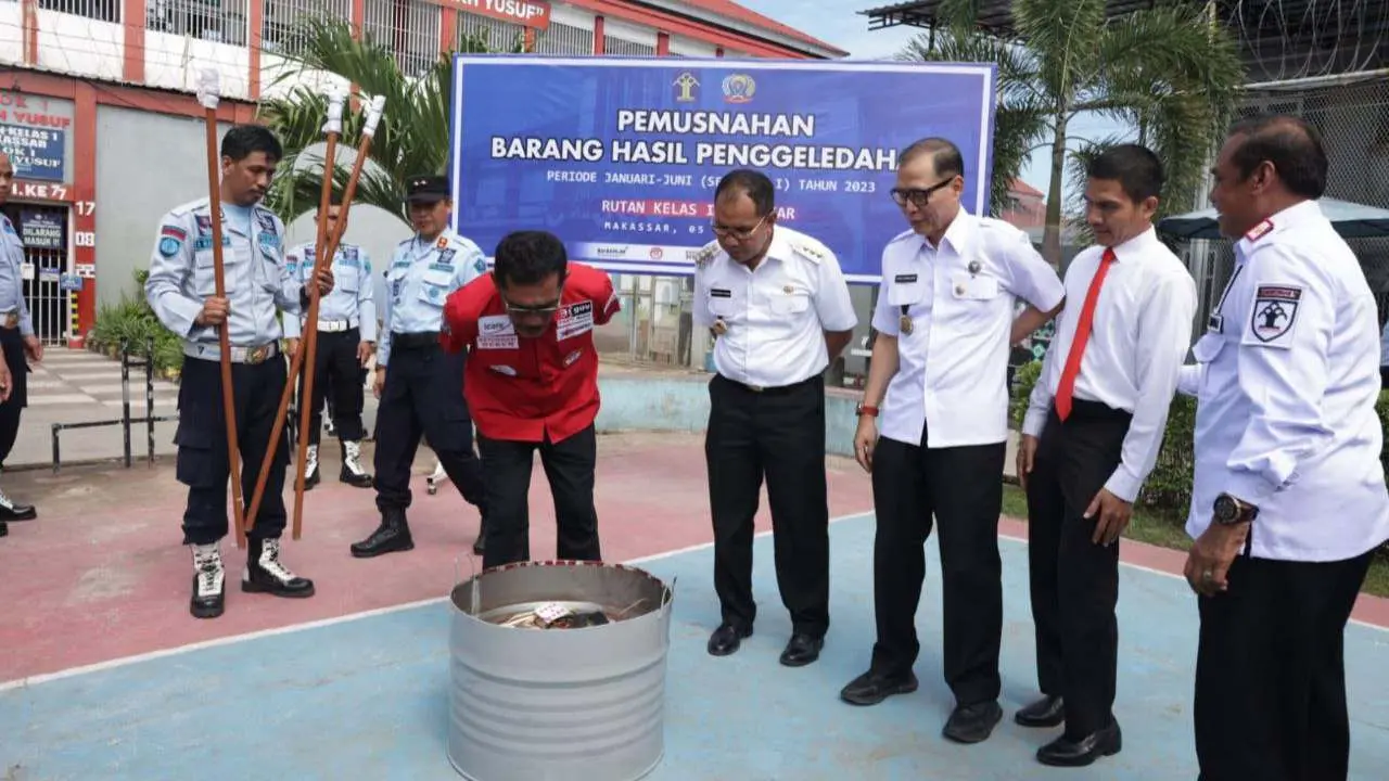 HANI 2023: Pemkot Makassar, BNN, & Kemenkumham Nyatakan Perang Atas Narkoba