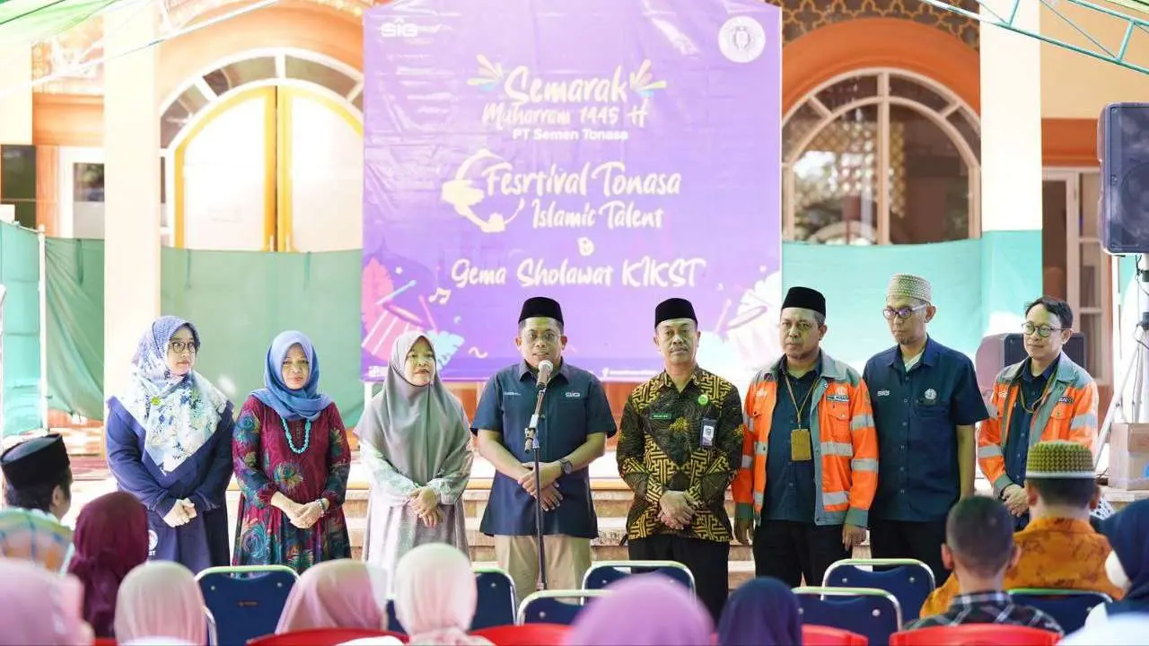 Semen Tonasa Libatkan 100 Santri Semarakkan Tahun Baru Islam 1445 Hijriah