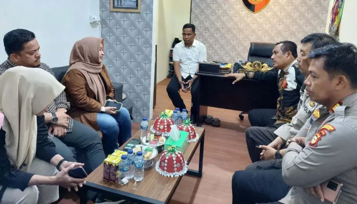 Menuju Kirab Pemilu, KPU Makassar Audiensi ke Polres Pelabuhan