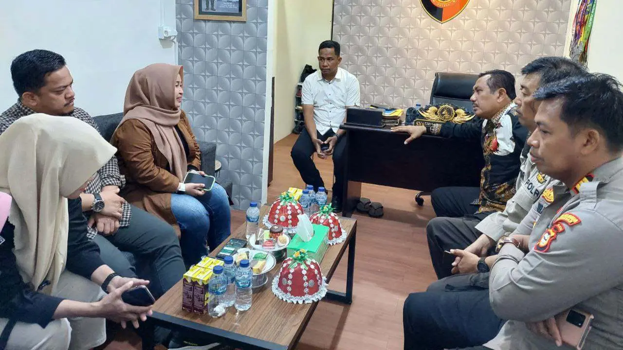 Menuju Kirab Pemilu, KPU Makassar Audiensi ke Polres Pelabuhan
