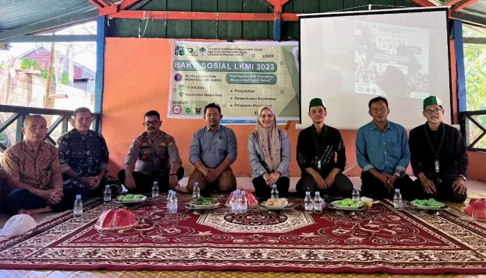Warga Mate’ne Barru dapat Pemeriksaan Kesehatan Gratis dari LKMI HMI Makassar Timur