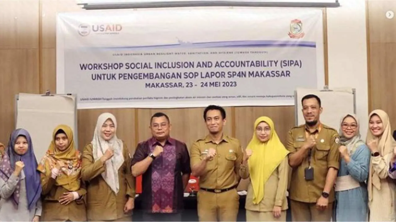 Kepala Bappeda Makassar Buka Workshop SIPA Pengembangan SOP Lapor SP4N