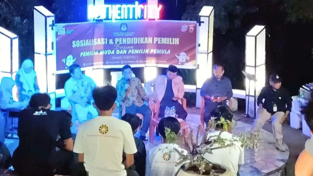 KPU Jeneponto Sosialisasi Pendidikan Pemilih, untuk Pemilih Muda dan Pemula
