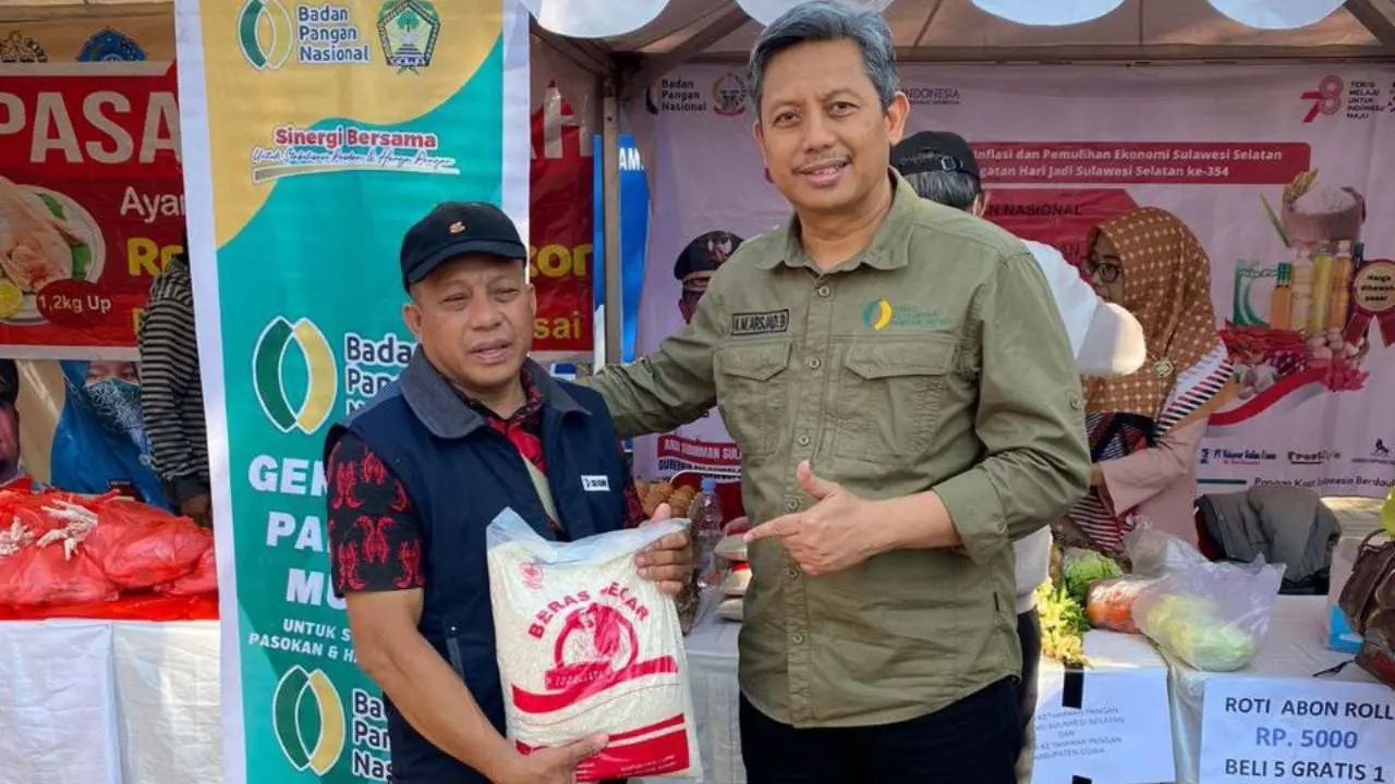 Dinas Ketahanan Pangan Sulsel Gelar Pangan Murah Selama 4 Hari
