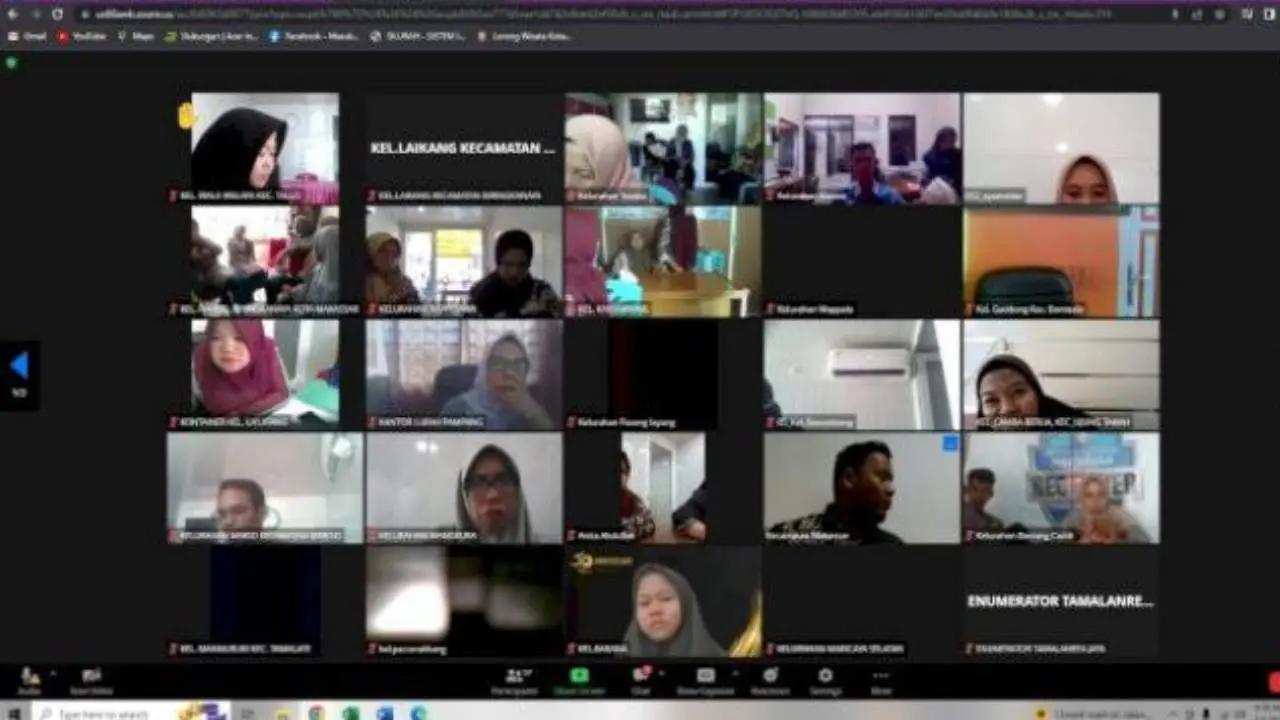 Kadiskop Makassar Beri Arahan ke 153 Enumerator UMKM Agar Pelaku Usaha Mikro Naik Kelas