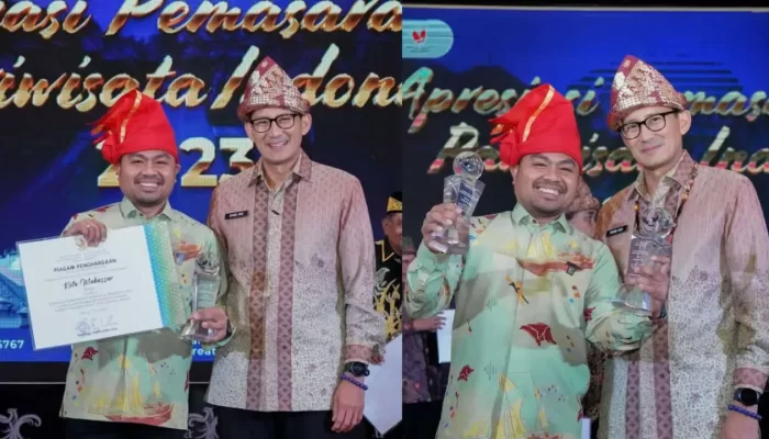Diserahkan Sandiaga Uno, Kadispar Makassar Raih 2 Penghargaan Lomba Video Kreatif Bangga Berwisata di Indonesia