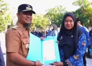 Gubernur Sulsel Serahkan 3.908 SK Pengangkatan Guru yang Lulus PPPK 2022