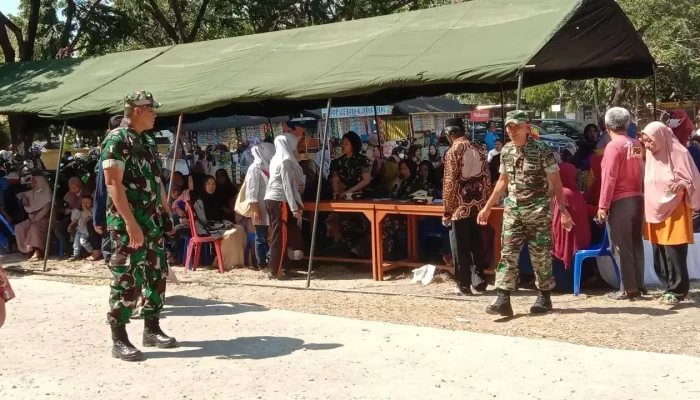 Dipusatkan di Kabupaten Jeneponto, Warga Antusias Hadiri Baksos Hari Bakti TNI AU ke-76