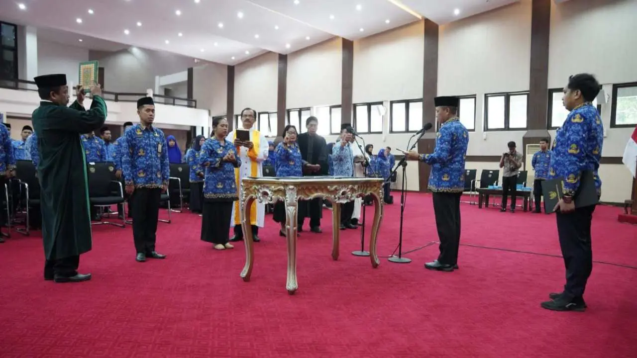 Pj Sekprov Lantik 112 Pejabat Fungsional Lingkup Pemprov Sulsel