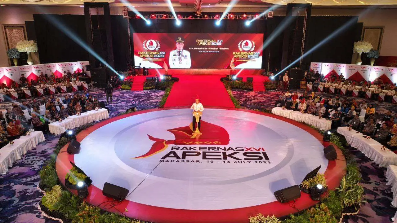 Di Makassar, Bima Arya Sampaikan 3 Pesan Penting di Rakernas APEKSI 2 Di Makassar, Bima Arya Sampaikan 3 Pesan Penting di Rakernas APEKSI