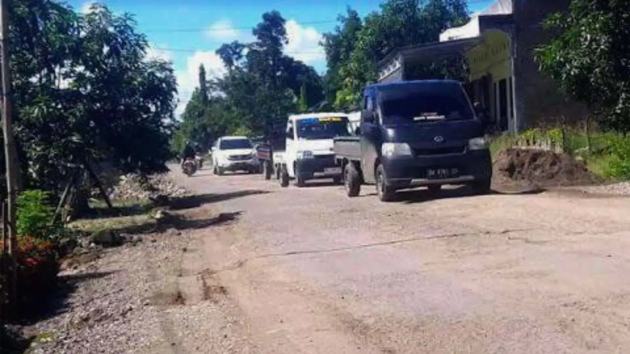 Tak Lama Lagi Jalan Poros Sidrap-Soppeng, Segera Dikerjakan