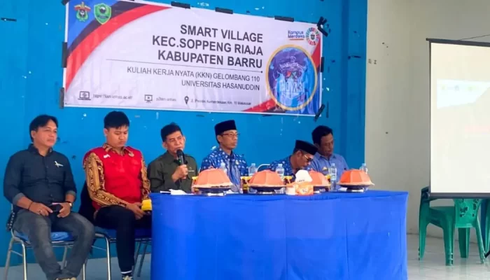 Gelar Seminar, Program KKNT Smart Village Mahasiswa Unhas Disambut Antusias Masyarakat