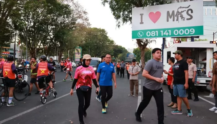 Danny Pomanto Ikut Ramaikan Bank Jateng Friendship Run