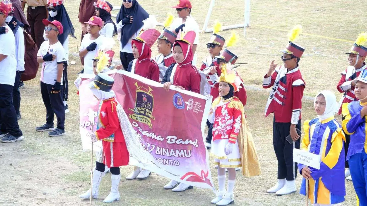 Wakil Bupati Jeneponto Buka Display Drum Band