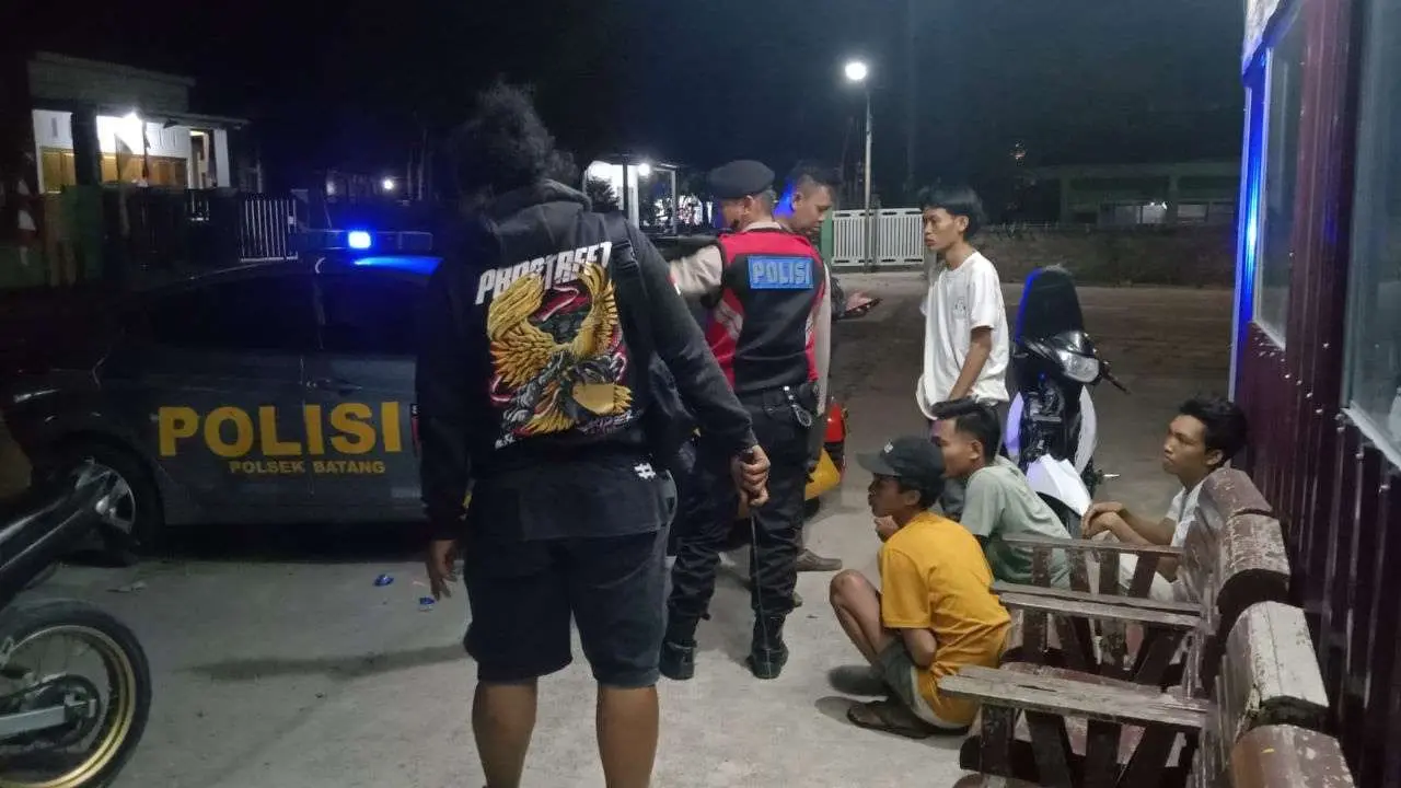 Polsek Batang Jeneponto Gagalkan Aksi Tawuran, 10 Pemuda dari Tiga Kecamatan Ikut Diamanakan