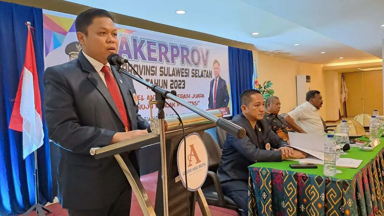 Rakerprov KONI Sulsel Cabor Desak Cabut Pergub 45 Tahun 2019