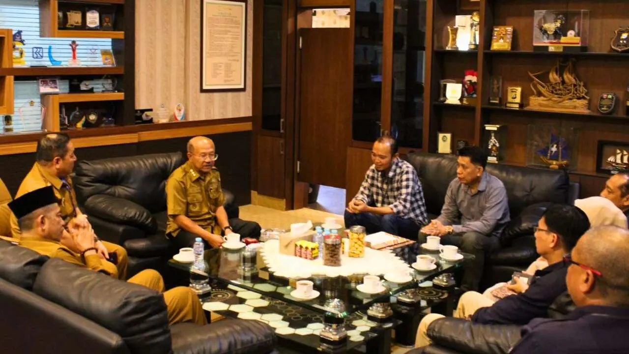 KPU Jeneponto Audiensi dengan Bupati Iksan Iskandar, Ini yang Dibahas