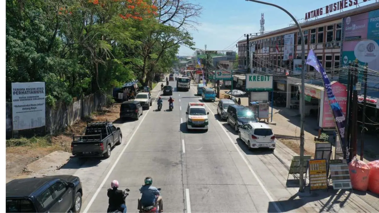Resmikan Jalan Antang Raya, Gubernur: Hanya di Sulsel ada peresmian jalan di Bulan Agustus