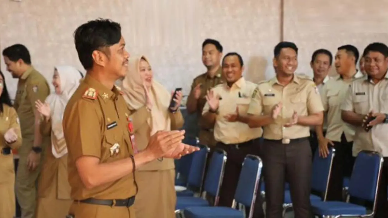 Hari Pertama Masuk Kerja Usai Libur Idul Adha, Bapenda Makassar Gelar Halal Bihalal