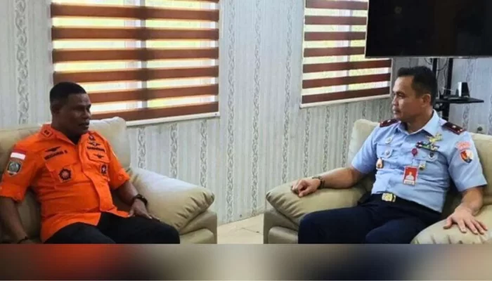 Danlanud Hasanuddin Terima Kunjungan Kepala Basarnas Makassar Baru