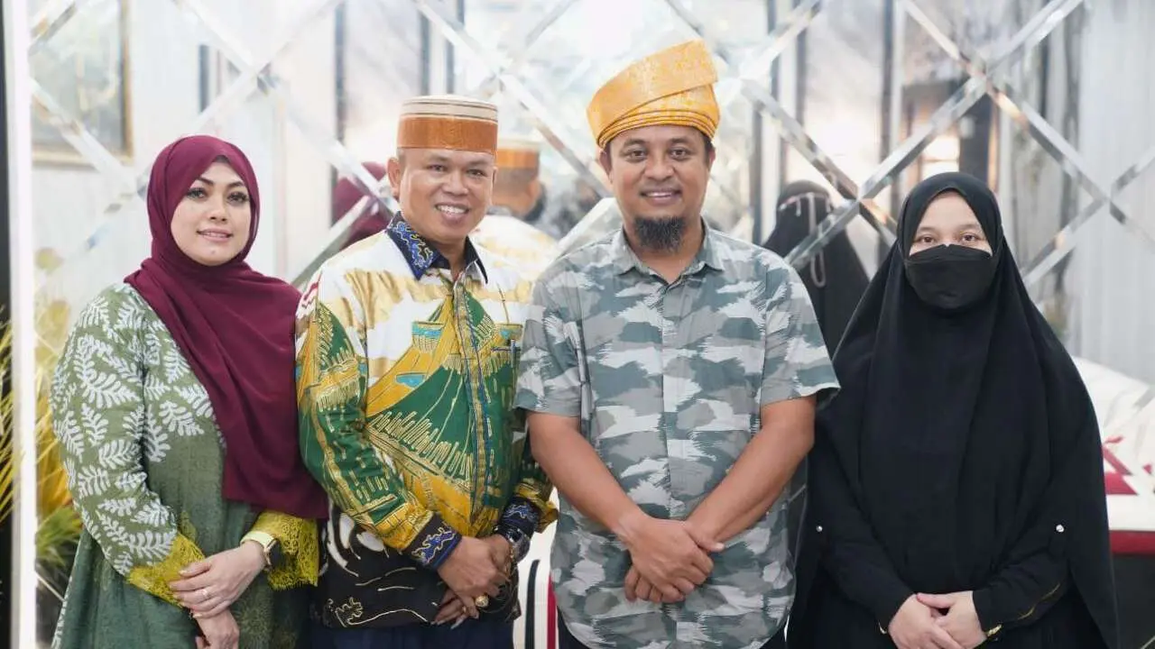 Gubernur Andi Sudirman Bersilaturahmi dengan BPW KKSS Kepri di Tanjung Pinang