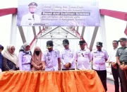 Jembatan Andalan Pacongkang Diresmikan Gubernur, Dilengkapi Pelengkung Rangka Baja Terpanjang